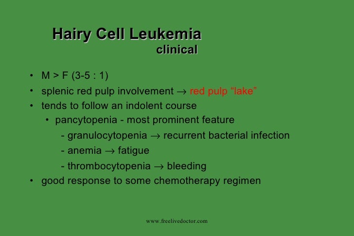 cause of hairy cell leukemia Cause of hairy cell leukemia